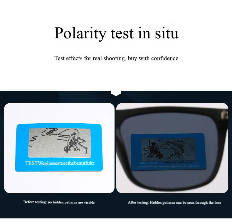 Description Picture 6 of itemLuxury Brand Designer Sun Glasses Classic Square Vintage Sport Polarized Sunglasses for Men Women Driving Fishing UV400 Eyewear