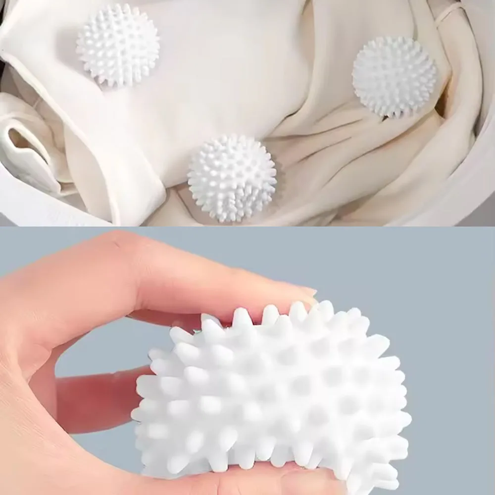 Laundry Ball 2/4/6pcs Tpr Anti Winding Laundry Ball Circular Cleaning Drum Washing Machine For Dirt Removal And Knotting Cleaning Tools