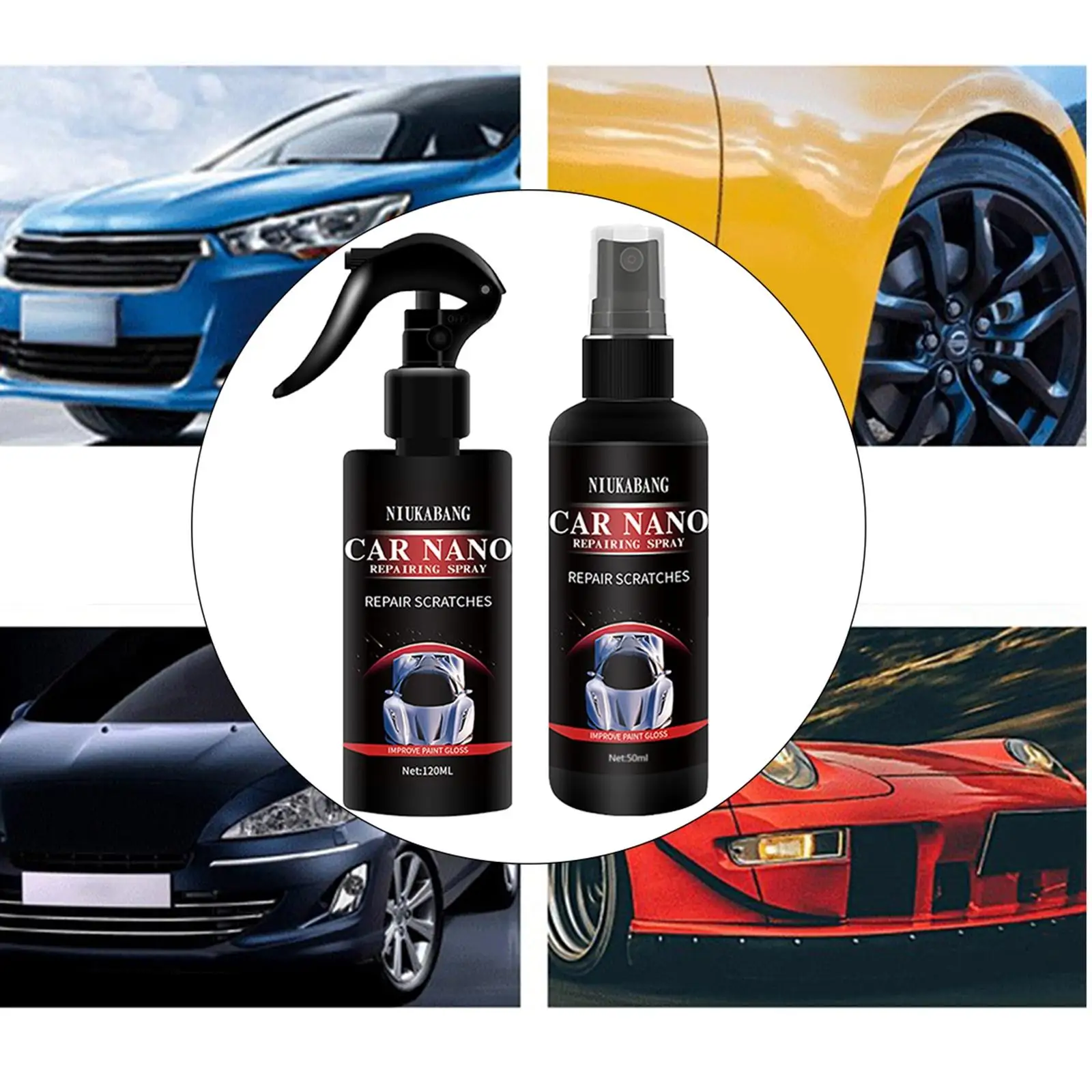 120ml Nano Car Scratch Removal Spray Repair Nano Spray Scratches