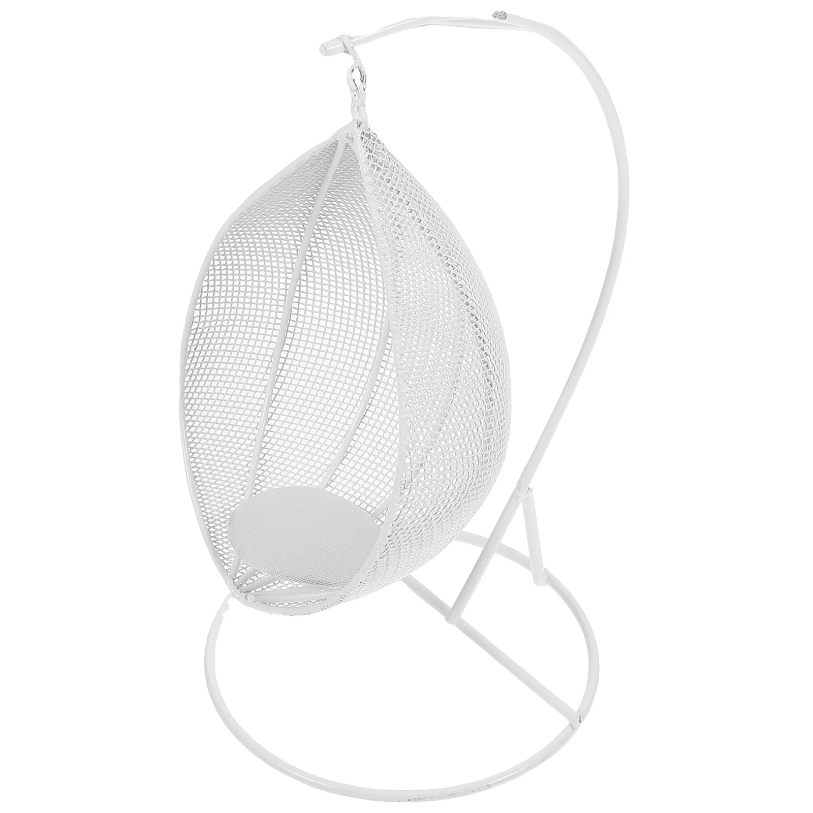 

Кресло-качели для кукольного домика, кресло-подставка, модель 1, масштаб 12, мебель для фотографий, реквизит, крошечное