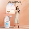 Smart Toilet with Built-in Heated Seat, Tankless Toilet with Auto Flushing,Adjustable Seat Temp, Flush Remote Control, Elongated 6