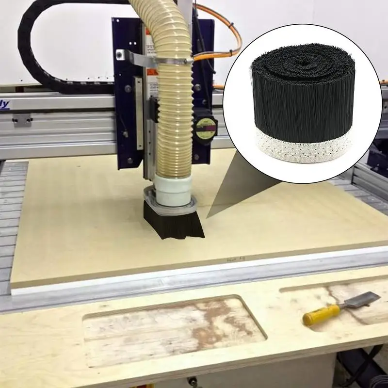 

Engraving Machine Dust Cover Brush Engraving Machine Dust Cover Cleaner Brush Attachment Soft Bristles Machine Dust Cover Brush