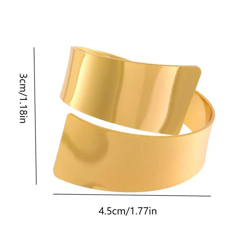 Irregular Shape Napkin Ring Rustproof Napkin Wrap Smooth Edge Not Easily Deformed Party Buckle Home Decoration