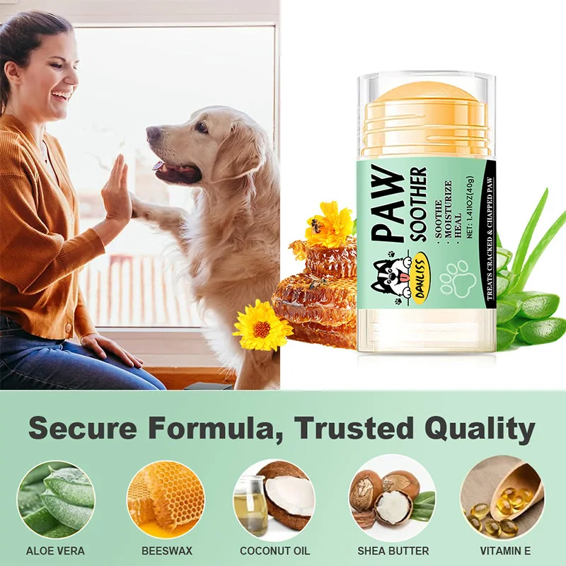 Pet meat pad care cream cat and dog foot double protection cream pet paw anti cracking moisturizing stick pet foot care