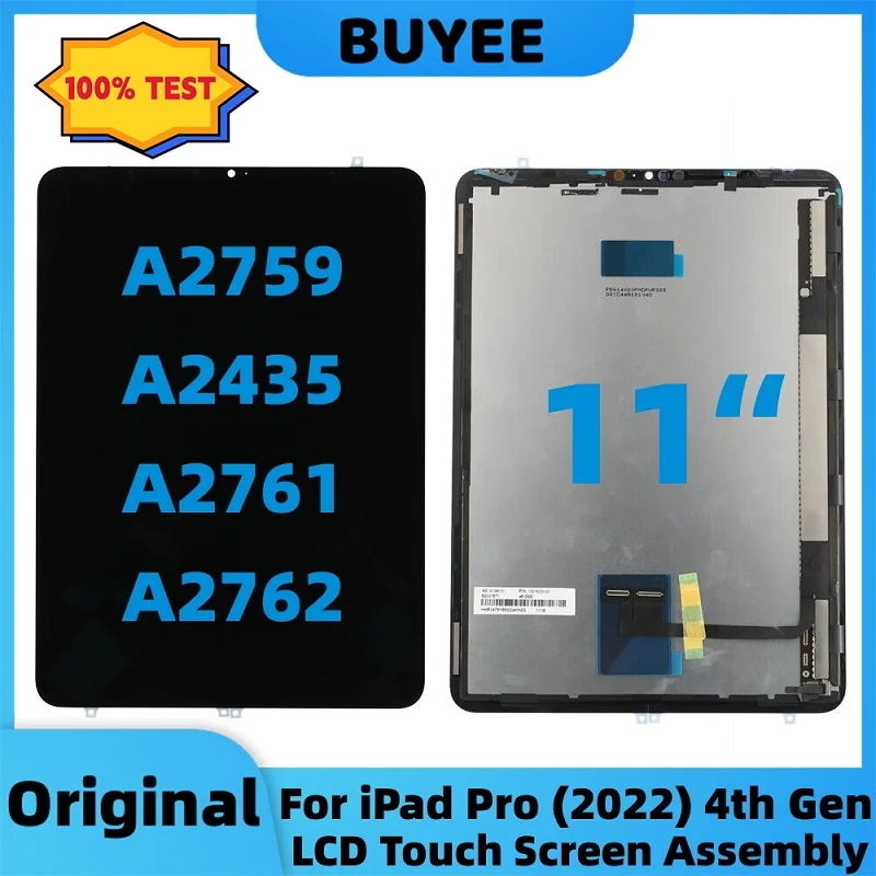 11” Original For Apple iPad Pro (2022) 4th Gen A2759 A2435 A2761 A2762 ...