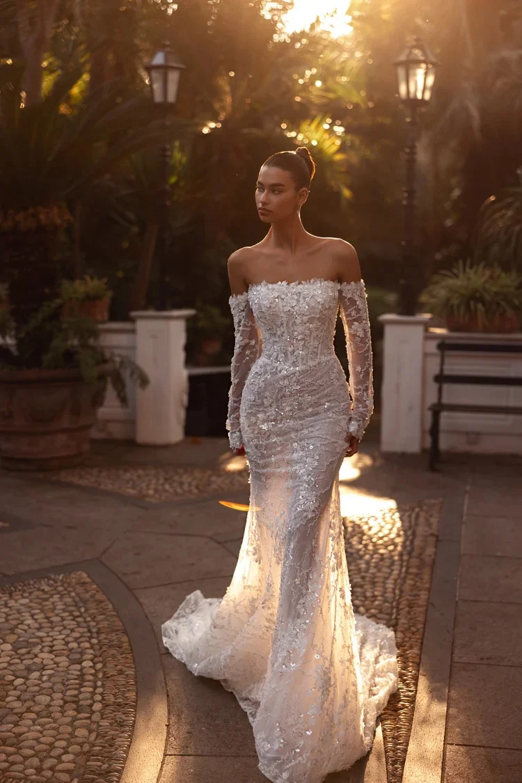 Vestido De Novia De encaje Vestido De Novia Corte Sirena Vestidos