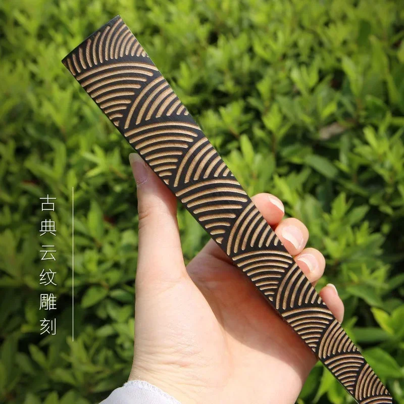 1 Pcs New Chinese Style Hand Fan Cloud Pattern Carved Gold Sprinkling Waterproof Silk Antique Tassel Men And Women Dance Fans