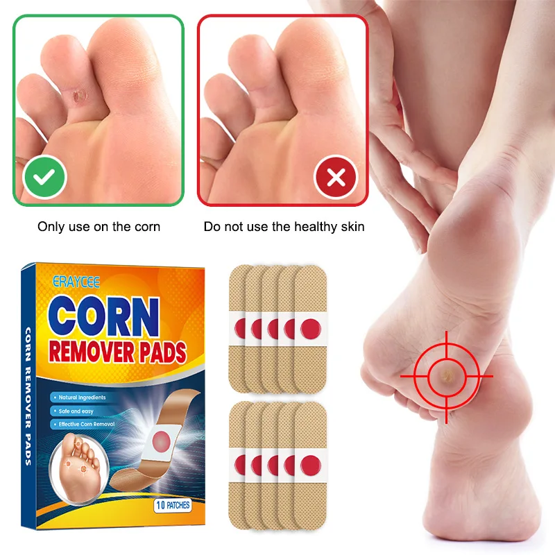 Foot Corn Remover Patch Painlessly Removing Corns and Calluses Relieve Skin Calluses Removal Tool Personal Health Care Chicken Eye Patch