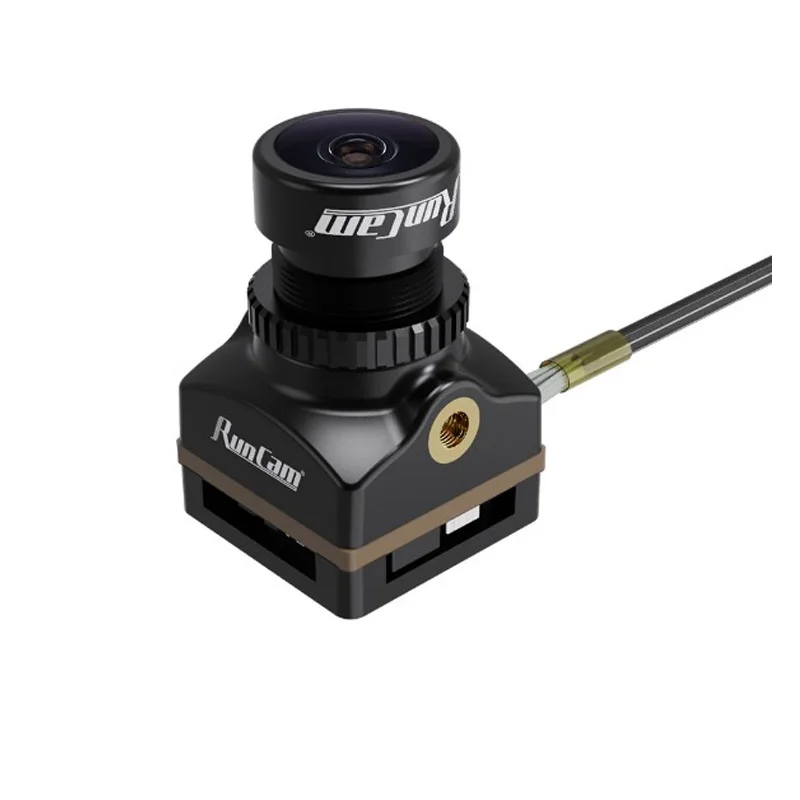 Câbles et connecteurs de la RunCam Split 4 pour installation sur drone FPV avec transmission en direct