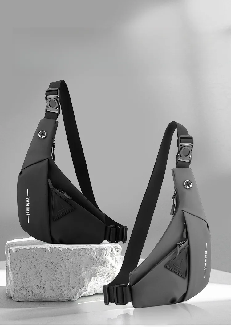 Underarm Circumcision Men's One Shoulder Anti Splashing Oblique Straddle Chest Bag Riding Commuting Backpack_voghion.com