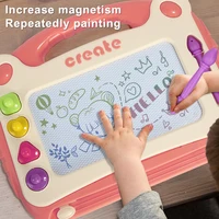 Children's Magnetic Color Drawing Board Writing Board Baby Drawing Board Male and Female Toy Graffiti Board Art Stand 2