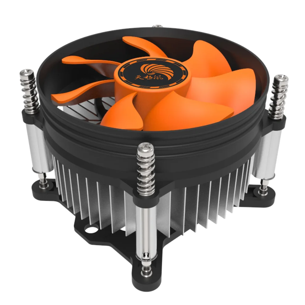 Desktop Computer Pc Cpu Heatsink Cooler Fan Core 3 Pin For Lga 775 Or Lga 1150 /1156 /1155