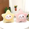 Cute Star Body Pillow Decorative Stuffed Cushion Anime Cat Plush Body Pillow Removable Gaming Chair Cushion Home Decoration 6