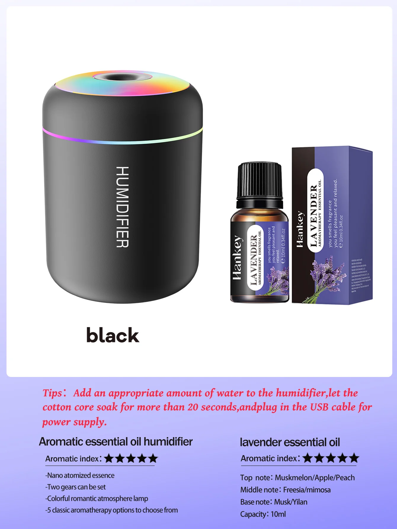 1black 1lavender