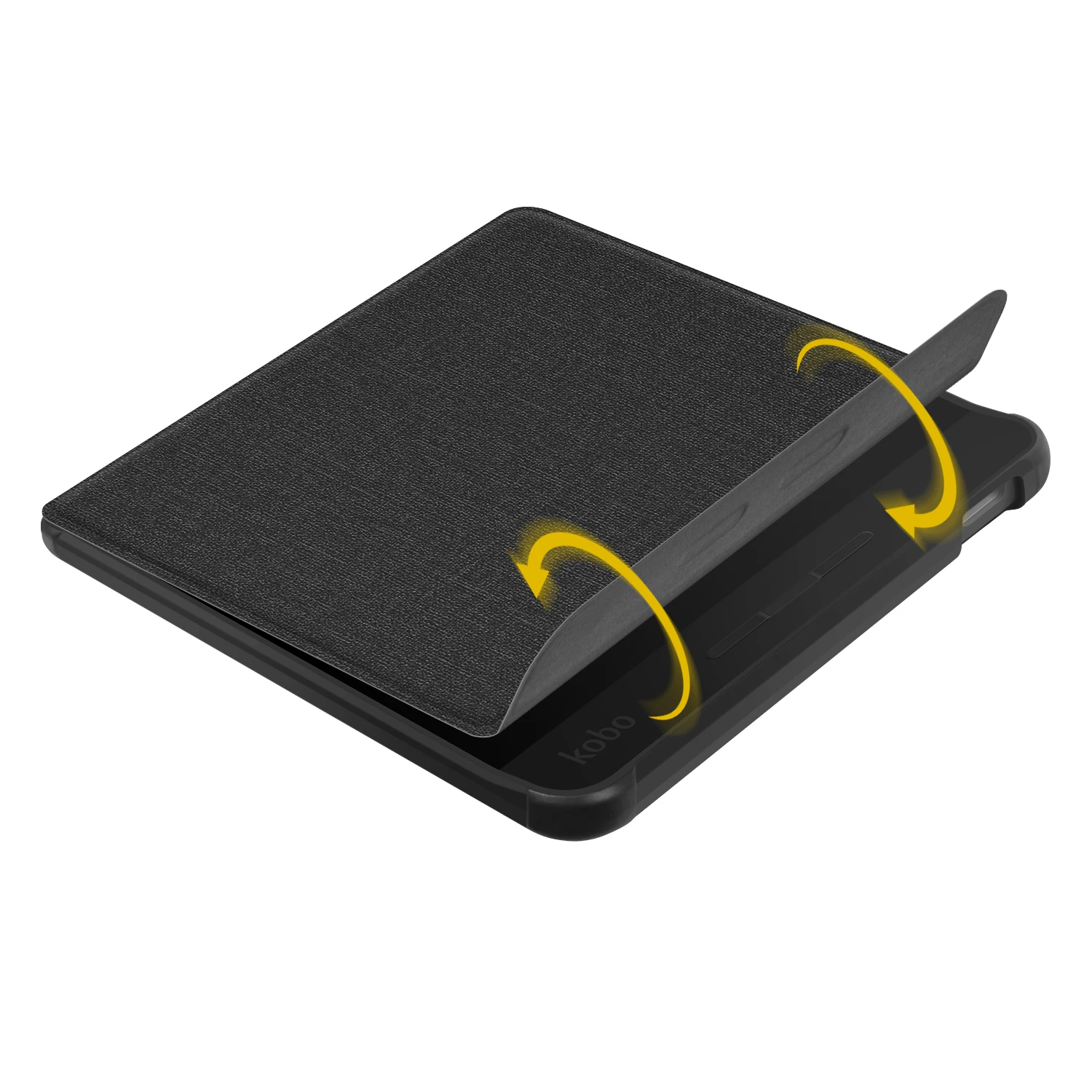 Kobo Libra Protective Case with Hand Strap and Sleep/Wake Feature - 7 Inch Ebook Cover