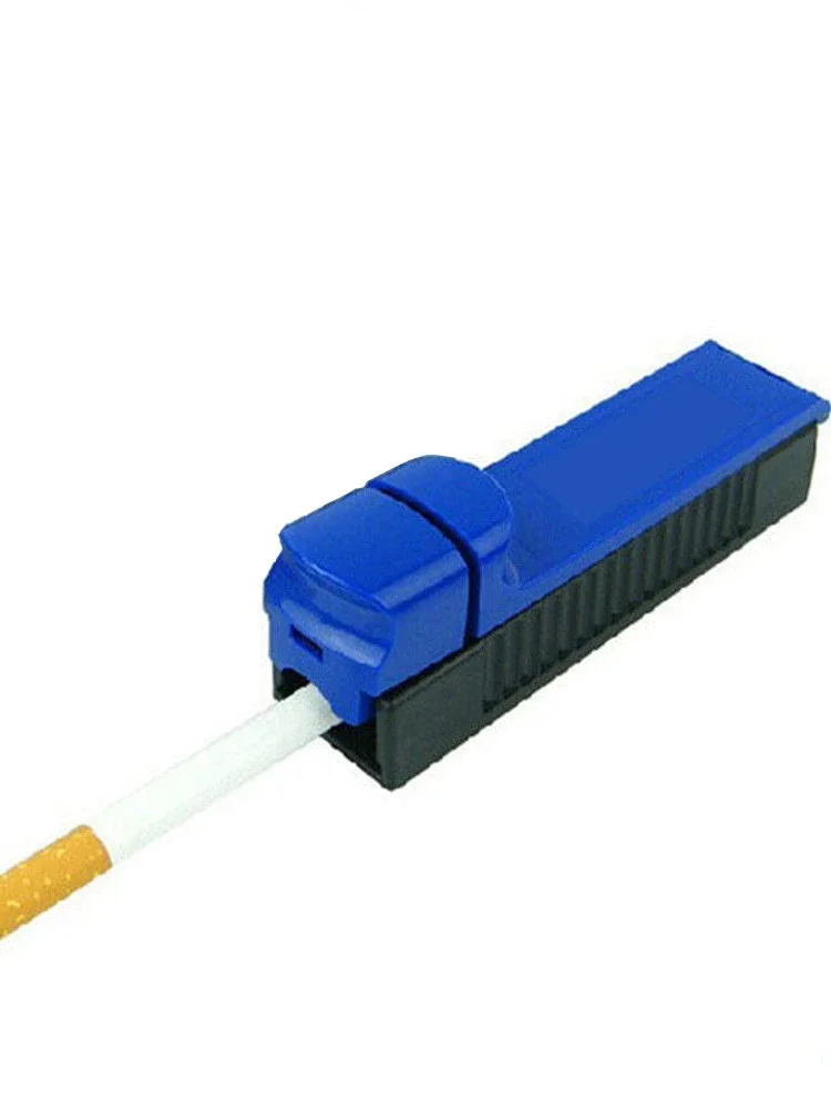 1pc Single Tube Cigarette Filling Roller Maker Manual Cigarette Tobacco Rolling Machine Smoke Injector Smoking Useful Gadgets cigarette roller