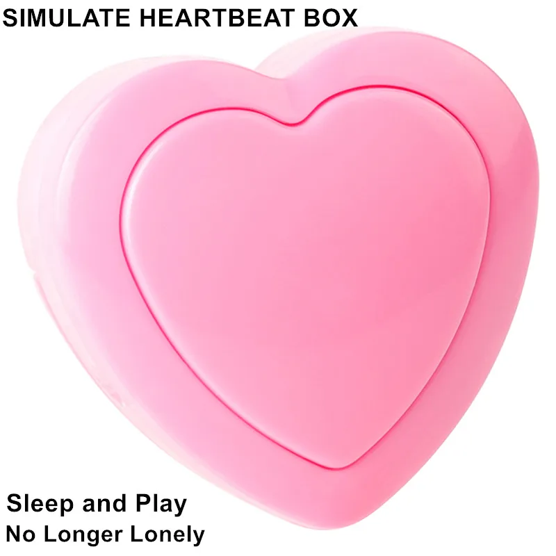 

5 Pcs Simulate Heartbeat Box For All Pets Soothing Toy Dog Heartbeat DIY Toy Stuffed Animal Toys Dog Sleep Aid Warm Company