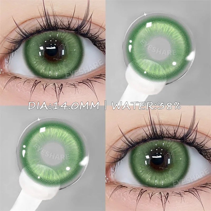 Vibrant Purple Fashion Contacts - High-Quality Soft Beauty Lenses (Yearly)