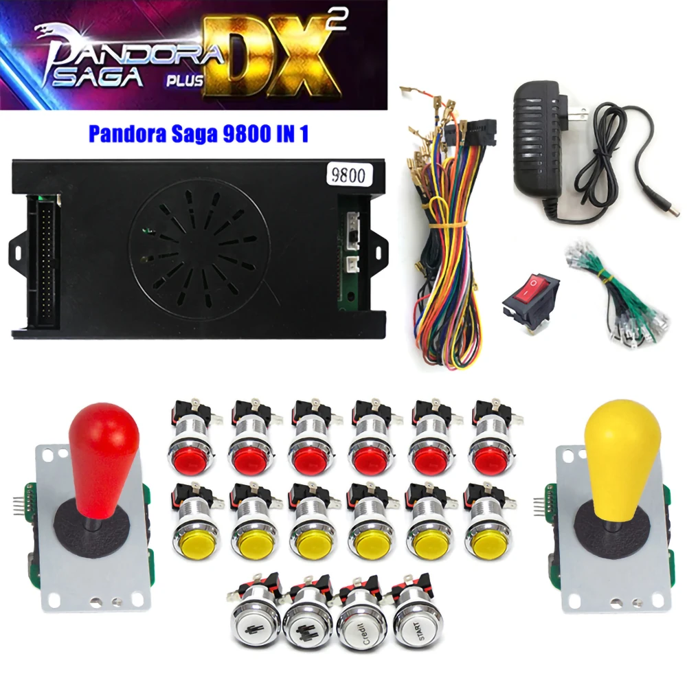 Pandora SAGA PLUS DX2 9800 in 1 アーケードゲーム S5262cf2d83d2474182f40c364605d