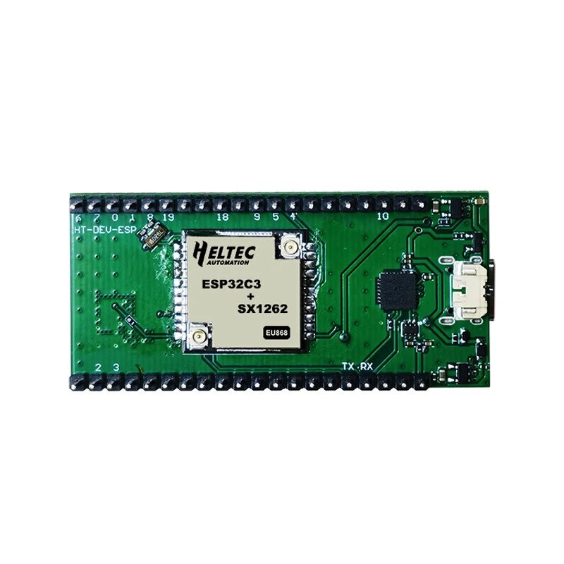 Heltec HT-CT62 LoRa/LoRaWAN Node Module With ESP32-C3 & SX1262 - 902-928MHz WiFi + LoRa Combo