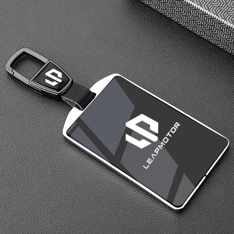 Étui porte-clés en alliage de zinc et TPU avec NFC pour Leapmotor C16 C11 C10 C01 B10 T03 S01 – Accessoires de voiture et stylisme