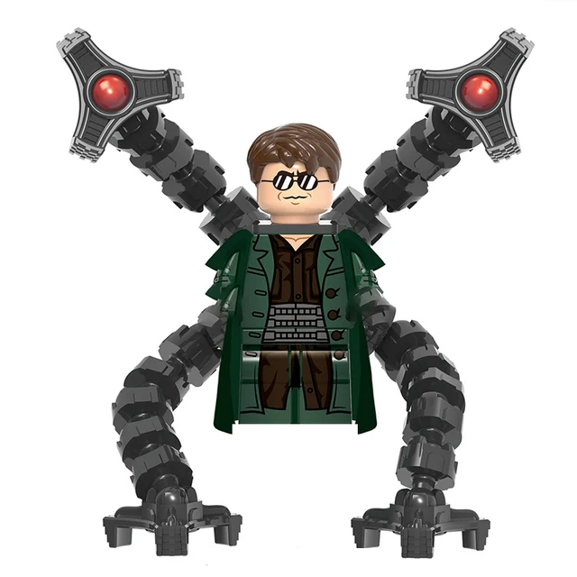 XH1833 Disney Toy Spider-man: No Way Home Doctor Octopus Mini Action Figure Building Blocks Hot Selling Children's Toys Gifts 5