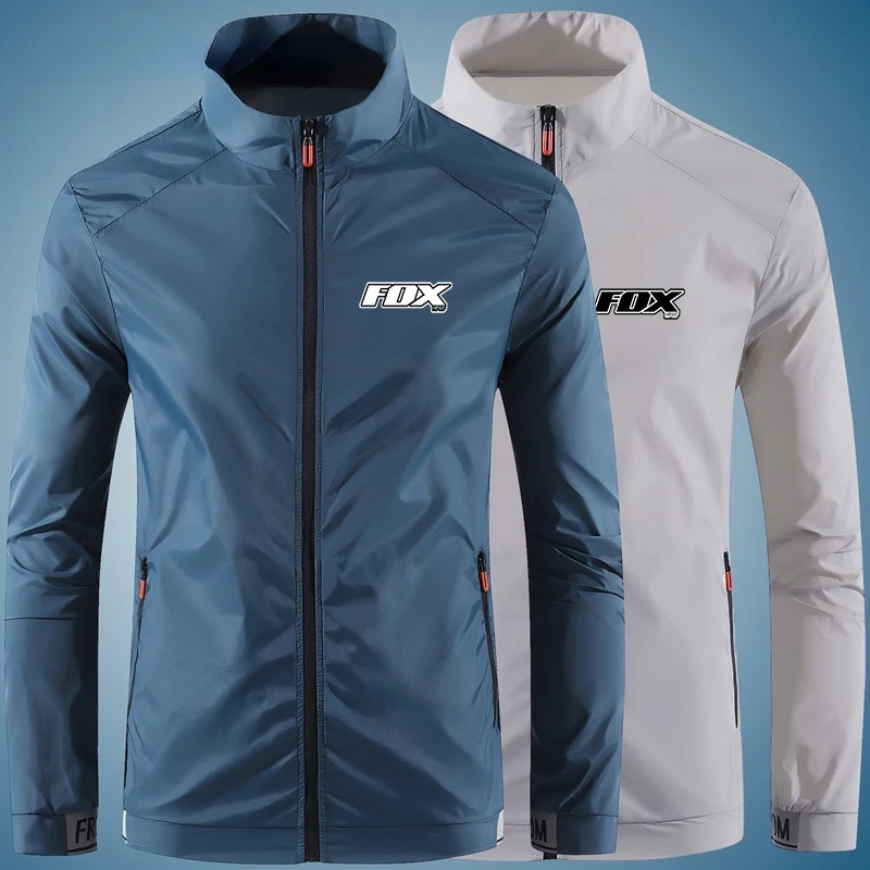 Cycling Jacket Cycling Clothes Summer Men Windproof Waterproof Long Sleeve Anti-UV Mountain Bike