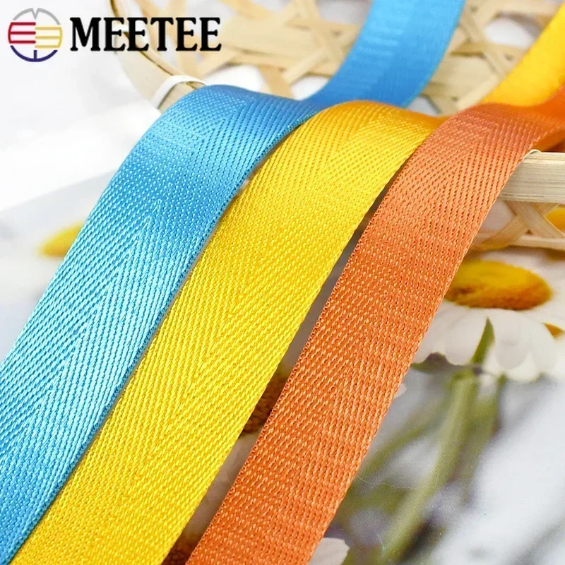20-50mm Colored Nylon Webbing for Backpack Strap Car Seat Belt Ribbon DIY Garment Binding Tape Sewing Accessories 5Meters webbing craft supplies,cotton webbing tapes,web strap ribbon,webbing strap