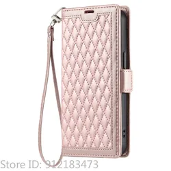 Magnetic Flip Leather Wallet Phone Case with Card Holder and Buckle Cover - Redmi A5 4G (EU 173mm) (Pink)