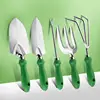 Gardening Hand Tool Set Ergonomic Handle Anti Slip 5pcs Rake Shovel Stainless Steel Garden Tool Sets Multifunctional Gardening 5