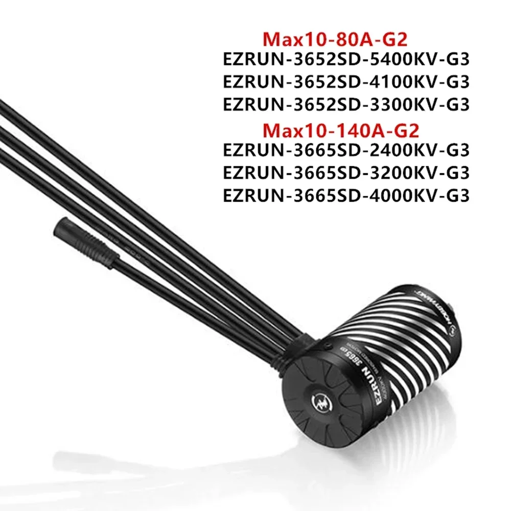 HOBBYWING Ezrun 3665SD Motor G3 2400kV 5mm Shaft For 1:10 - Buy Now