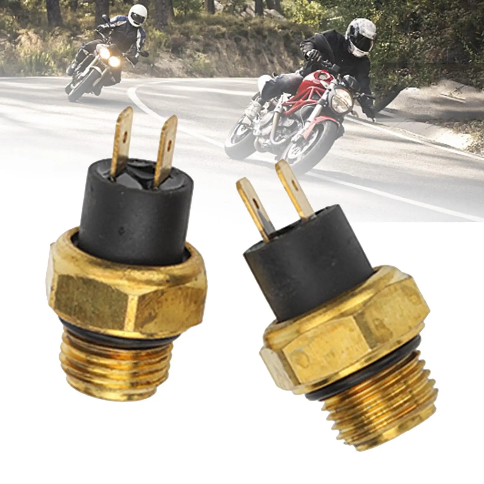 2x 65°C Cooling Fan Thermo Switch Directly Replace Water Temperature Transducer 2x 65°C Cooling Fan Thermo Switch Directly Replace Water Temperature Transducer