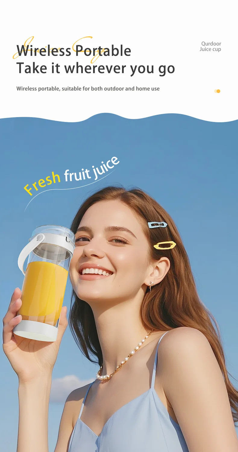 Tragbarer Elektrischer Mixer Für Shakes Und Smoothies_voghion.com
