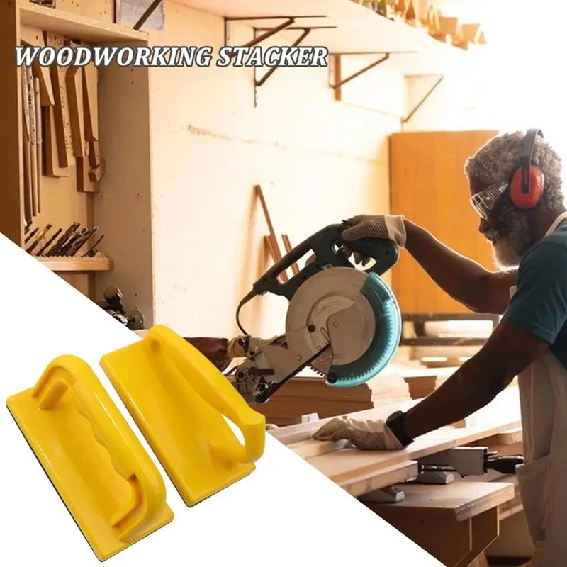 A69etable Saw Push Stick Safetys Ergonomic Push Stick Woodworking Block Reduce Non-Slip Woodworking Tools