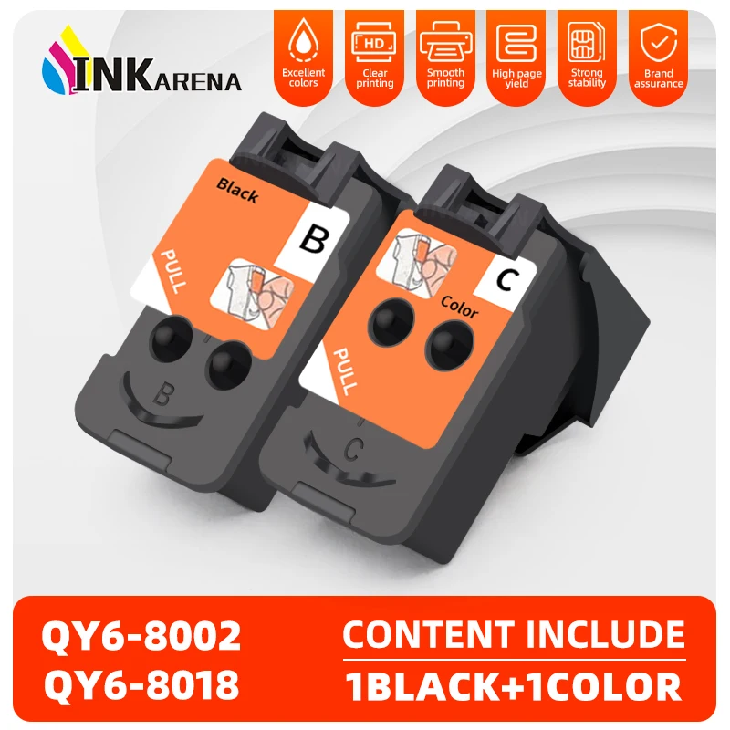 Ink Cartridge Refilled QY6 8002 8018 for Canon Pixma G1400-G4410