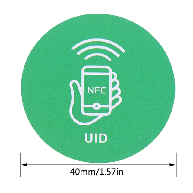 UID Changeable Sticker RFID Tags Block 0 Rewritable 13.56Mhz Anti Metal Interference Stickers Proximity Card For RFID Copier 6