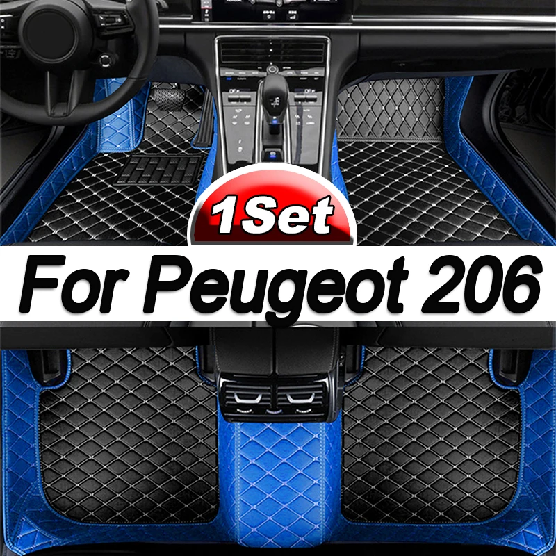 

Custom 3D Car Floor Mats for Peugeot 206 2004-2008 207 207 CC 301 2012-2019 607 2004-2006 Interior Accessories