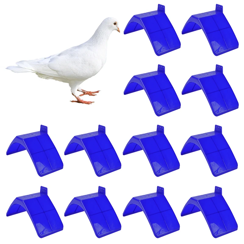 

20pcs Pigeon V Roost Perches Frame Dove Rest Stand Blue Dwelling Birds Frame Dwelling Perch Frame Roost Perches Bird Supplies