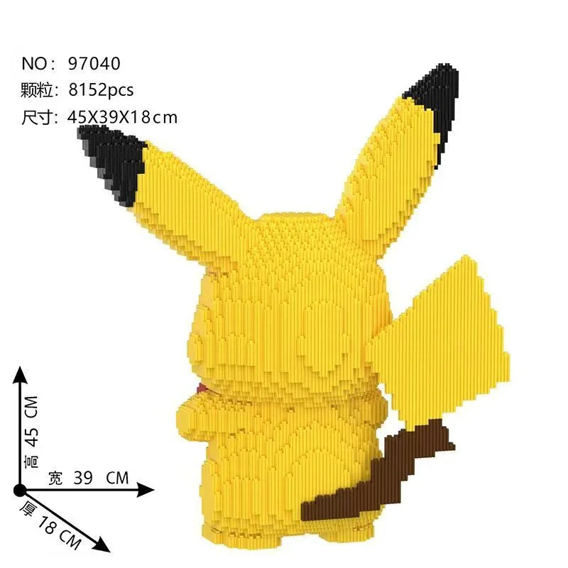Pikachu Building Blocks 4