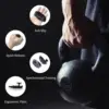 Anti-Slip Workout Grips Gym Grips Weight Lifting Grips Pads for Men Women Deadlift Fitness Training and Exercise 2