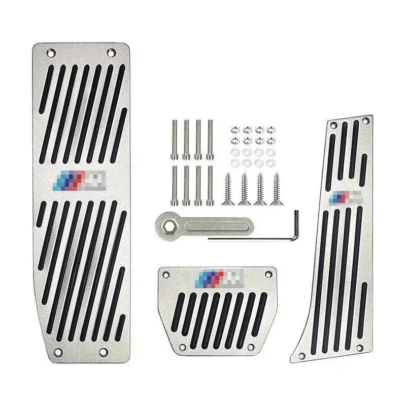 Car Accessories Car Pedals Pedal Cover Foot Rest Fuel Brake Gas Pedal Pads Covers for BMW 3 Series E90 E91 E92 E93 E84