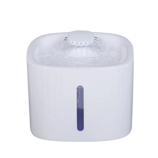 The new cat water fountain features an automatic circulating water flow system, keeping pets' mouths dry, suitable for dogs and 2