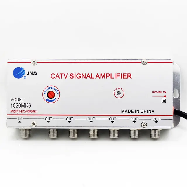 Amplificador de señal de TV Digital por Cable, equipo de TV