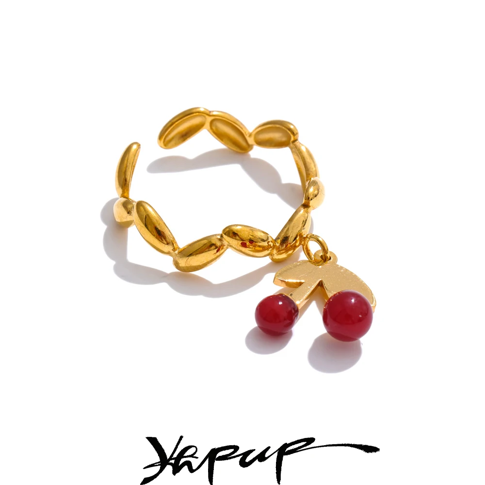 Yhpup Stainless Steel Ring