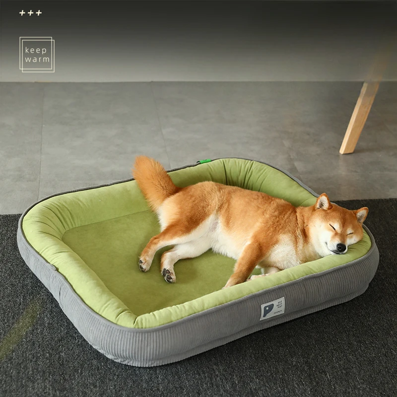 Four Seasons Thickening and Heightening Pet Kennel Dog Kennel Cat Removable and Washable Dog Mat Pet Supplies