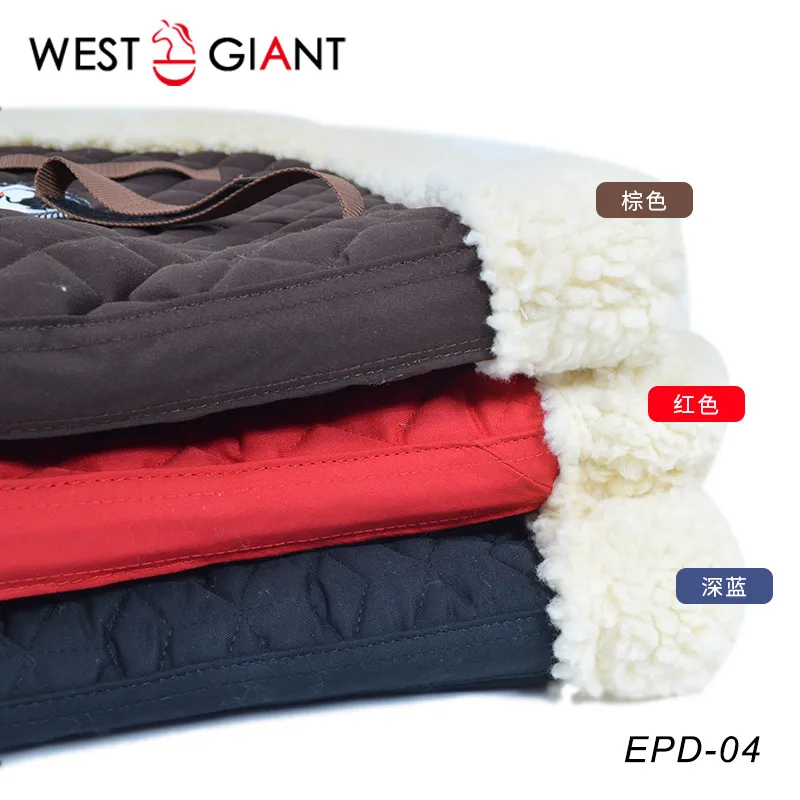Equestrian Saddle Cushion Sweat Drawer Square Thick Small Grid Cotton Saddle Pad