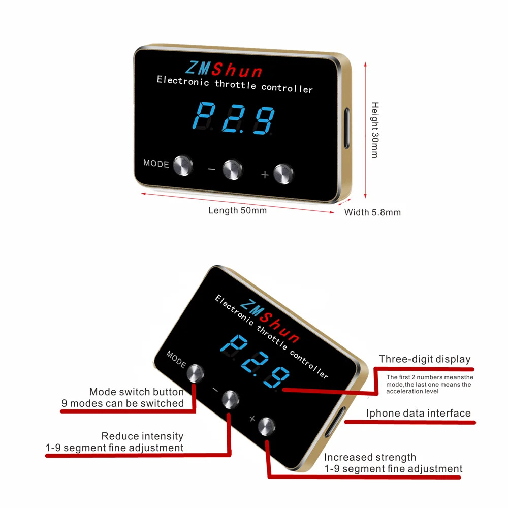 for BMW for MINI Upgrade Chip Smart Car Electronic Throttle Response Controller Strong Booster Racing Accelerator