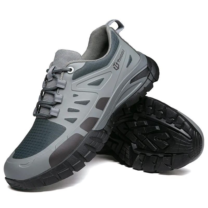 Lightweight plastic steel toe work shoes breathable work shoes women'ssafety shoes weight weight puncture resistant safetyshoes - Image 6