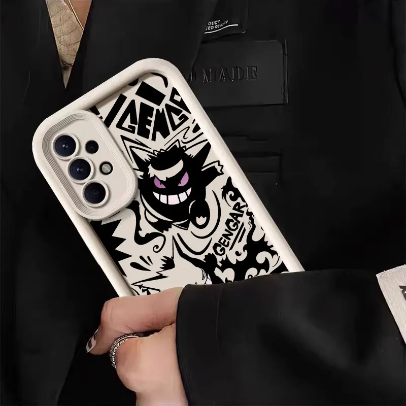 Soft Cover with Gengar & Mewtwo Anime Design