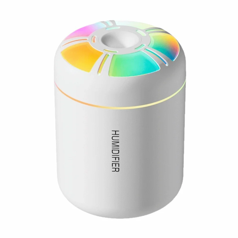 보습 180ML 차량용 미니 아로마 디퓨저 USB 미스트 메이커 에센셜 오일 정화기 휴대용 무소음 작동 공기 가습기 가정용